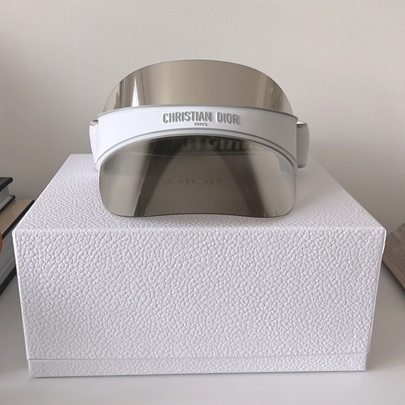 New Authentic Christian Dior DIORCLUB Sunglasses Visor - Picture 3 of 12
